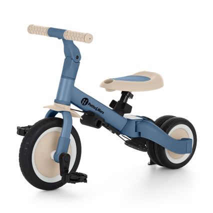 PETITE&MARS - Lasten 5-in-1 kolmipyörä TURBO PLUS Ocean Blue