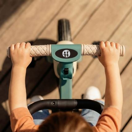 PETITE&MARS - Lasten 5-in-1 kolmipyörä TURBO PLUS Utuisen vihreä