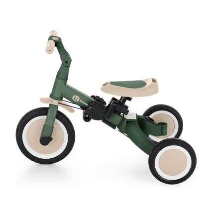 PETITE&MARS - Lasten 5-in-1 kolmipyörä TURBO PLUS Utuisen vihreä