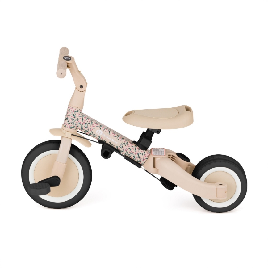 PETITE&MARS - Lasten kolmipyörä 5-in-1 TURBO LIMITED Pink Meadow