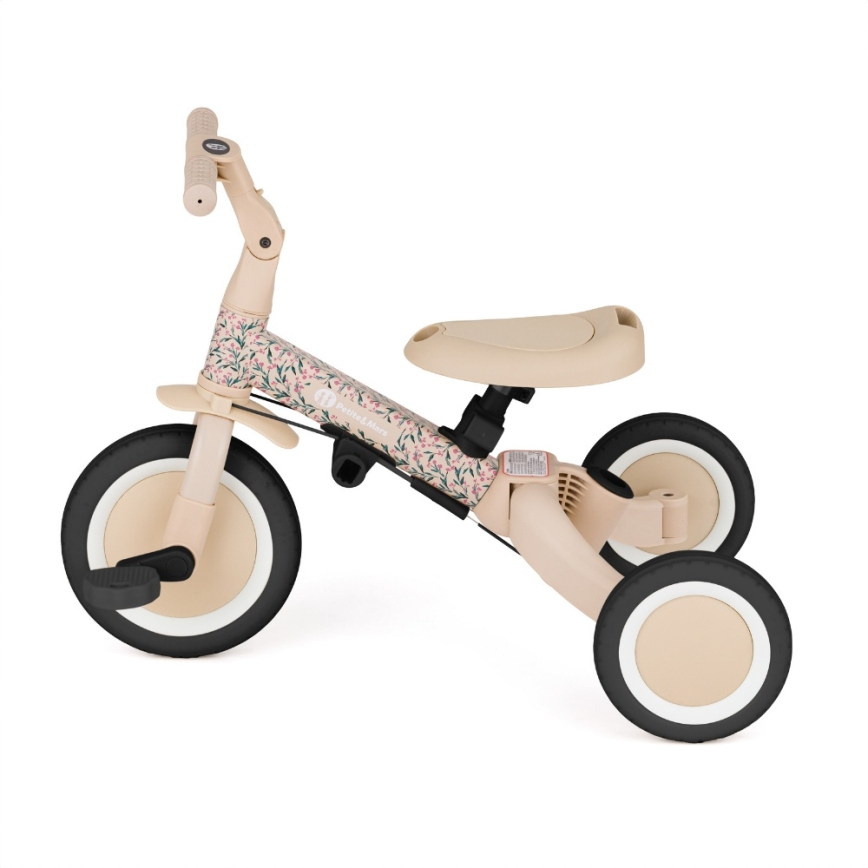 PETITE&MARS - Lasten kolmipyörä 5-in-1 TURBO LIMITED Pink Meadow