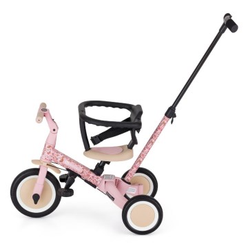PETITE&MARS - Lasten kolmipyörä 5-in-1 TURBO LIMITED Rosy Wilderness