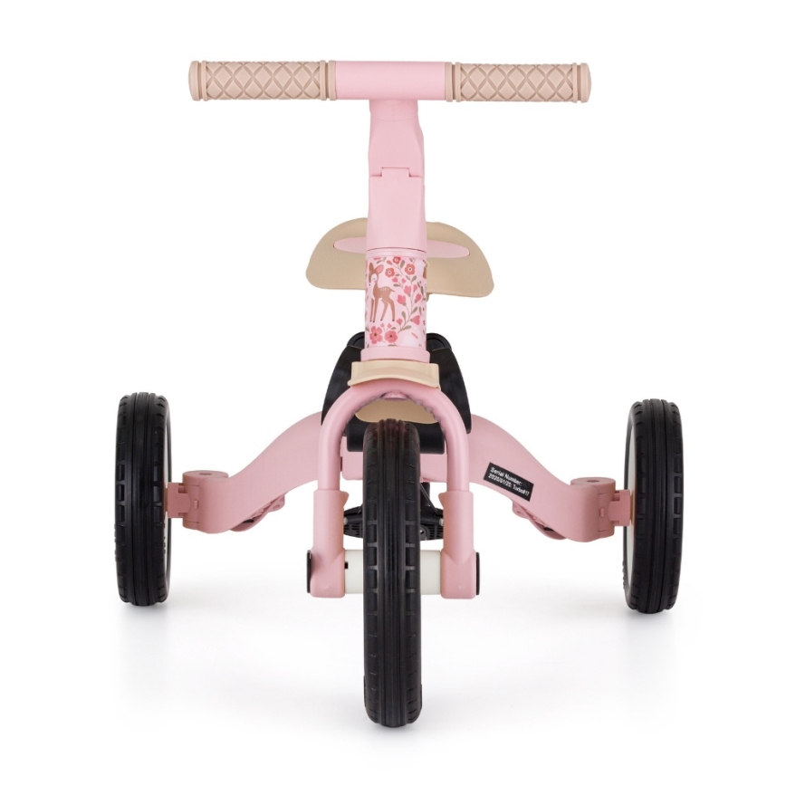PETITE&MARS - Lasten kolmipyörä 5-in-1 TURBO LIMITED Rosy Wilderness