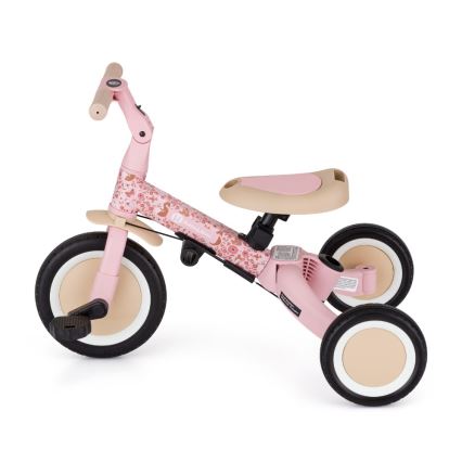PETITE&MARS - Lasten kolmipyörä 5-in-1 TURBO LIMITED Rosy Wilderness