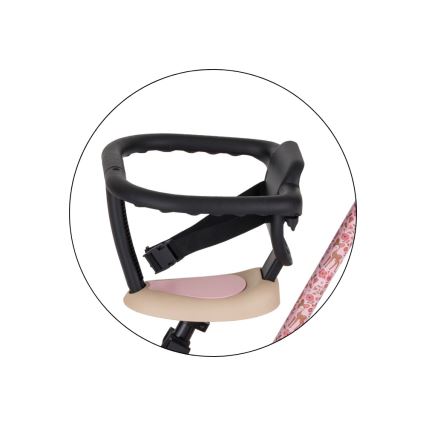 PETITE&MARS - Lasten kolmipyörä 5-in-1 TURBO LIMITED Rosy Wilderness