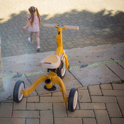 PETITE&MARS - Lasten kolmipyörä 5in1 TURBO Intense Ochre