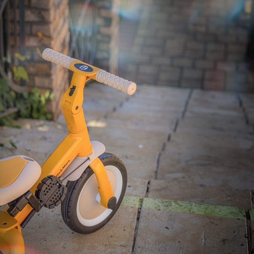 PETITE&MARS - Lasten kolmipyörä 5in1 TURBO Intense Ochre