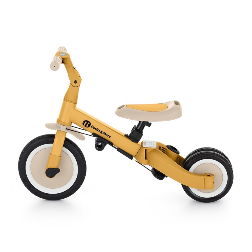 PETITE&MARS - Lasten kolmipyörä 5in1 TURBO Intense Ochre