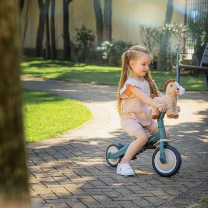 PETITE&MARS - Lasten kolmipyörä 5in1 TURBO Misty Green