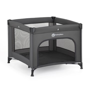 PETITE&MARS - Lasten matkaleikkiaita NOOK Urban Charcoal Grey