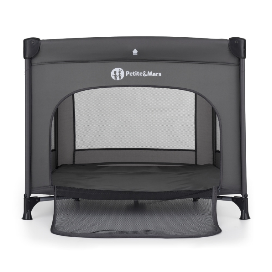 PETITE&MARS - Lasten matkaleikkiaita NOOK Urban Charcoal Grey
