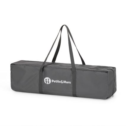 PETITE&MARS - Lasten matkaleikkiaita NOOK Urban Charcoal Grey