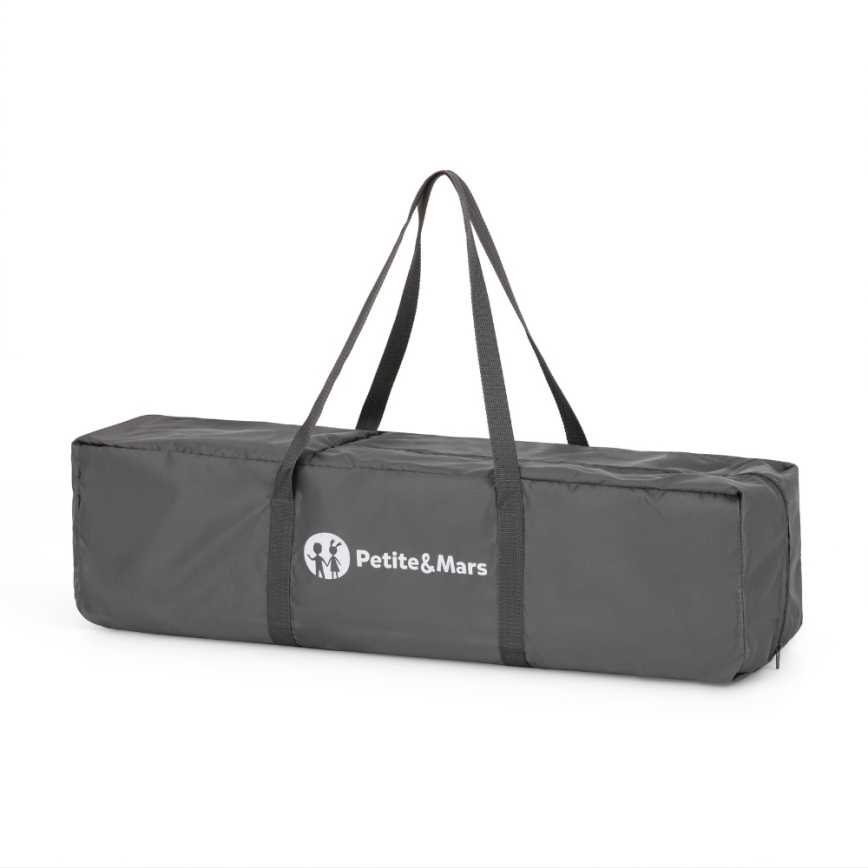 PETITE&MARS - Lasten matkaleikkiaita NOOK Urban Charcoal Grey