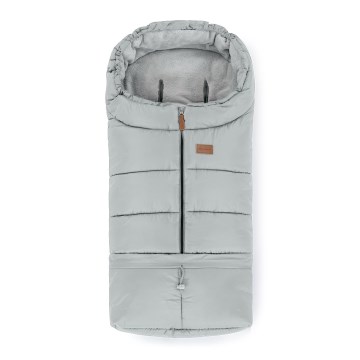 PETITE&MARS - Lasten vaunupussi 3-in-1 JIBOT vaaleanharmaa