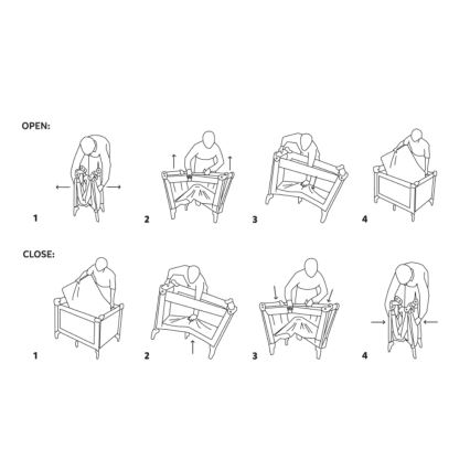 PETITE&MARS - Matkasänky NYJA Elegant Dreamlines Mocha