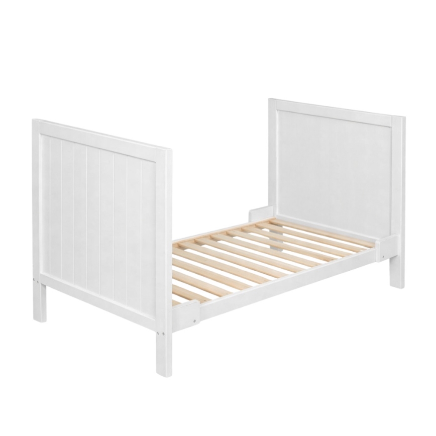 PETITE&MARS - MILA 3-in-1 pinnasänky 120x60 cm valkoinen/pyökki