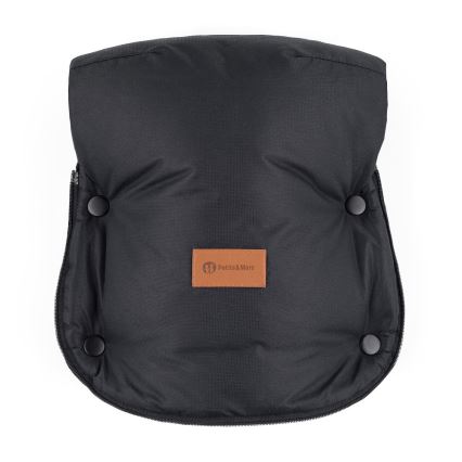 PETITE&MARS - Rattareiden käsisuoja FURRY Forever Black