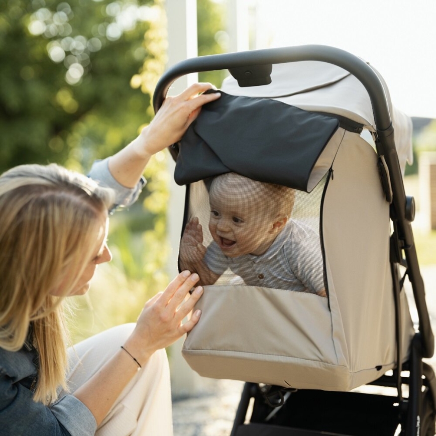 PETITE&MARS - Sporttiset lastenrattaat FLIP Tan Beige