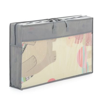 PETITE&MARS - Taitettava leikkimatto CAMPY ELEPHANT&FOX