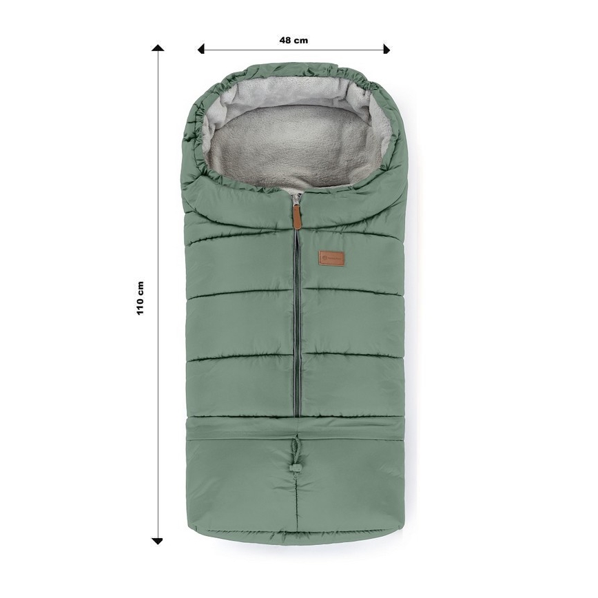 PETITE&MARS - Vauvan jalkapeite 3in1 JIBOT vihreä