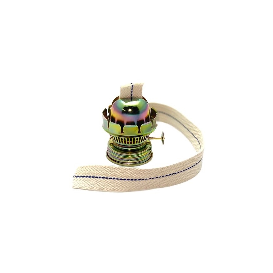 Petrolilamppu POLY 38 cm kuparinen