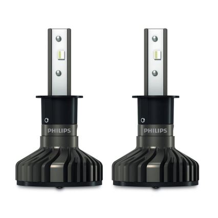 Philips 11336U91X2 - SETTI 2x LED Autopolttimo Ultinon Pro9100 H3 PK22s/13,2W/12/24V 5800K