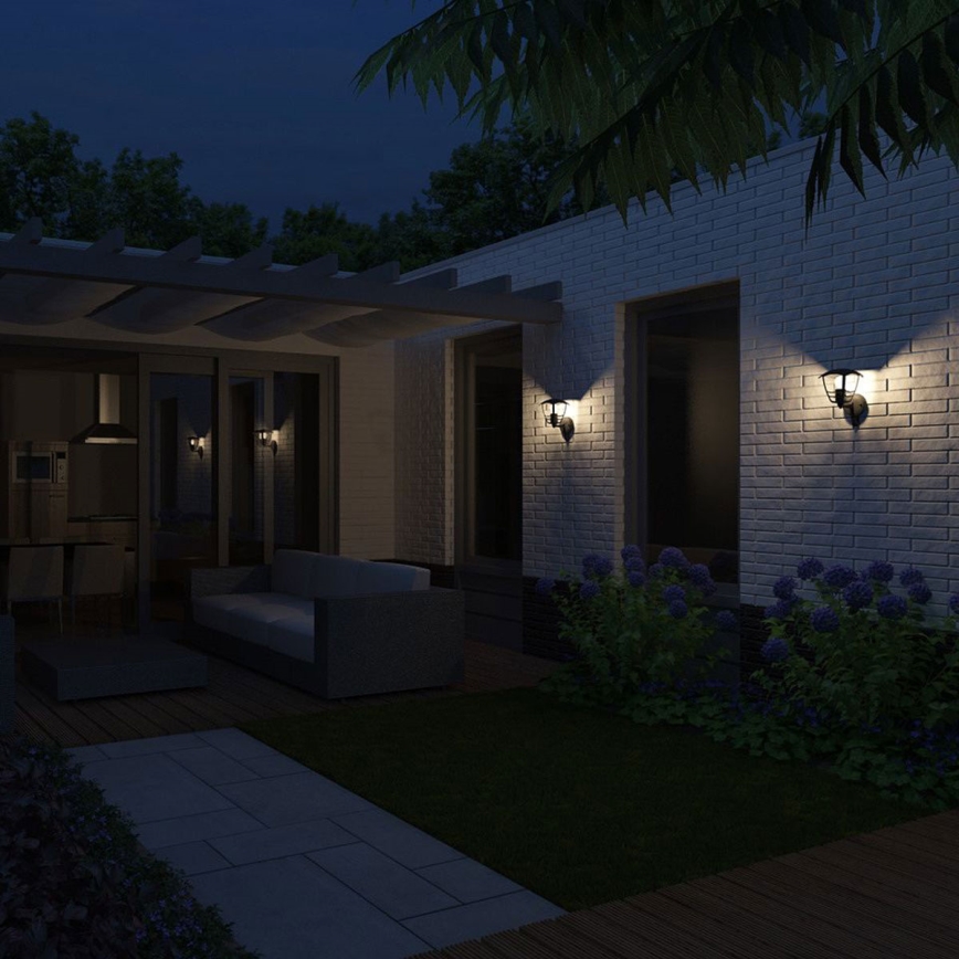 Philips - Ulkoseinävalaisin anturilla 1xE27/60W IP44