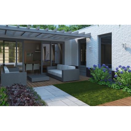 Philips - Ulkoseinävalaisin anturilla 1xE27/60W IP44