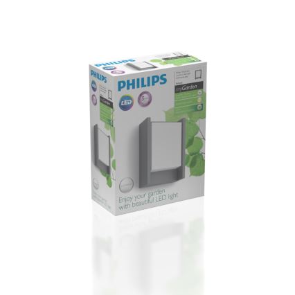 Philips - LED-ulkoseinävalaisin LED/6W/230V 2700K IP44