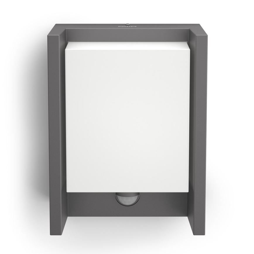 Philips - LED Ulkovalo anturilla LED/6W 4000K IP44