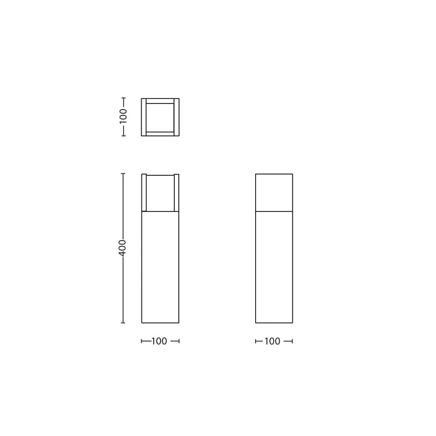 Philips - LED-ulkolamppu LED/6W/230V 4000K IP44