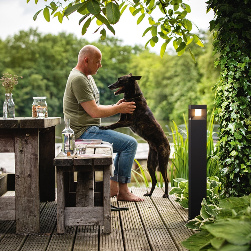 Philips - LED-ulkopollarivalo LED/8W IP44