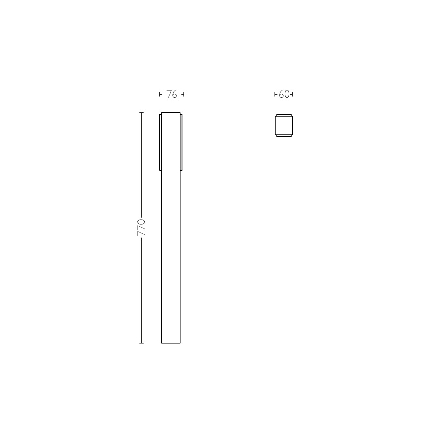 Philips - LED-ulkolamppu 2xLED/4,5W/230V IP44