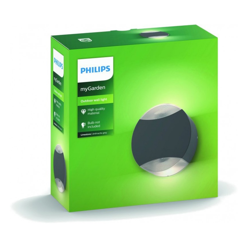 Philips - Ulkoseinävalaisin 2xGU10/5W IP44