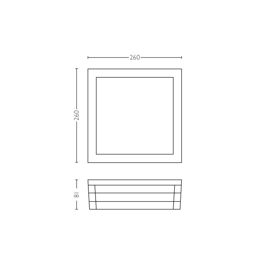 Philips - Ulkovalo 2xE27/14W IP44
