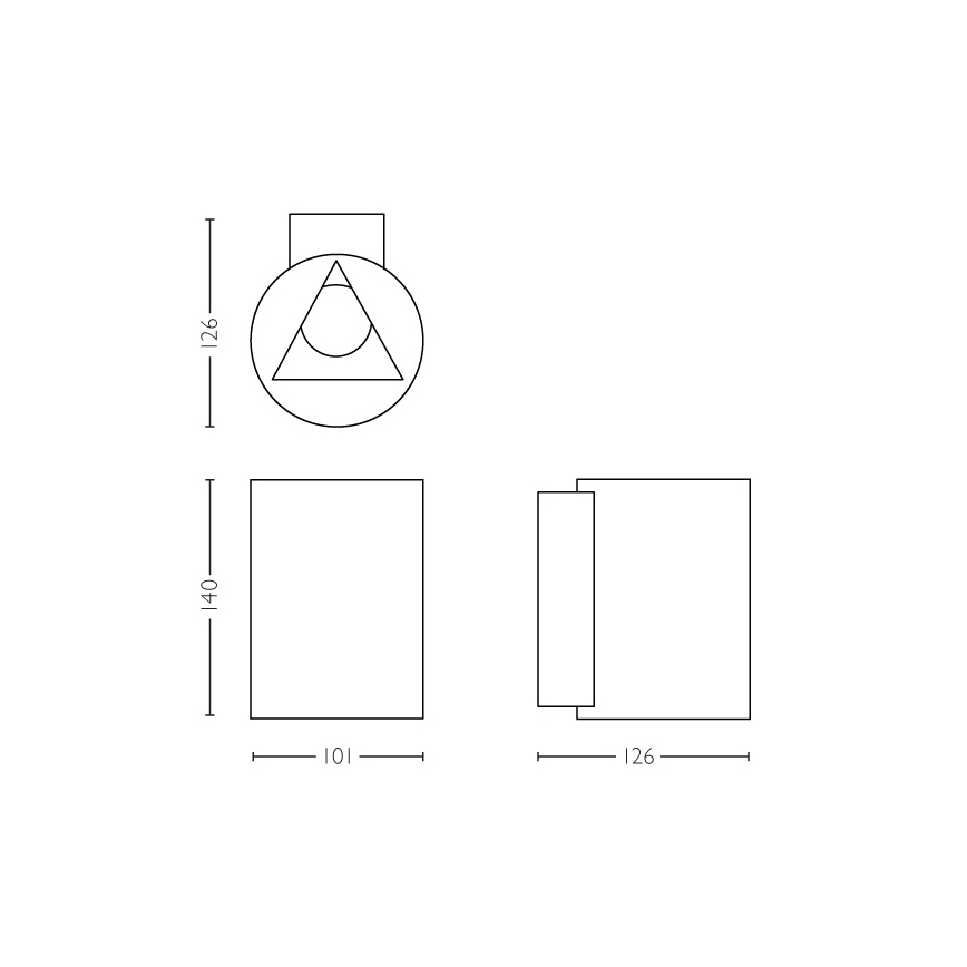 Philips - LED-ulkoseinävalo 2xLED/4,5W IP44