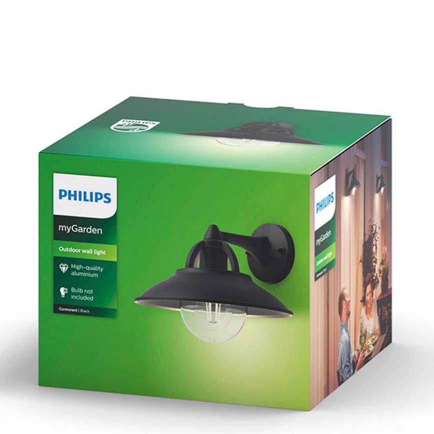 Philips 17381/30/PN - Ulkoseinävalaisin COMORANT 1xE27/42W/230V IP44