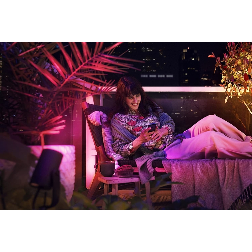 Philips - SETTI 3x LED-kohdevalaisin Hue LILY 3xLED/8W/230V IP65