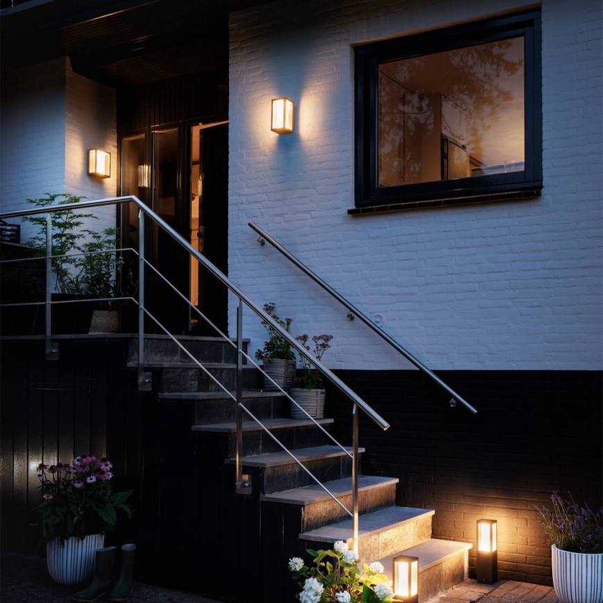 Philips - LED RGBW Himmennettävä ulkoseinävalaisin Hue IMPRESS 2xLED/8W/230V 2000-6500K IP44