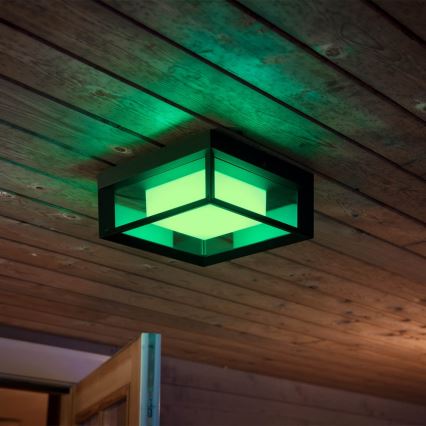 Philips - LED RGBW Himmennettävä ulkoseinävalaisin Hue ECONIC LED/15W/230V 2000-6500K IP44