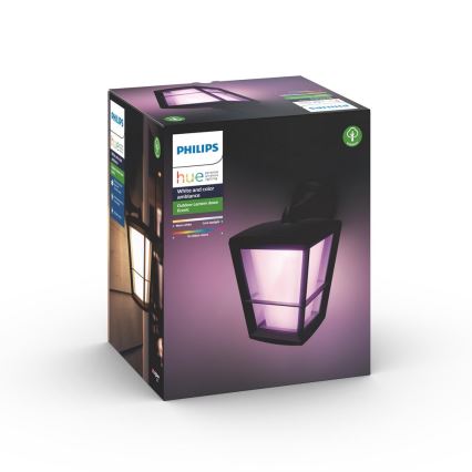 Philips - LED RGBW Himmennettävä ulkoseinävalaisin Hue ECONIC LED/15W/230V 2000-6500K IP44