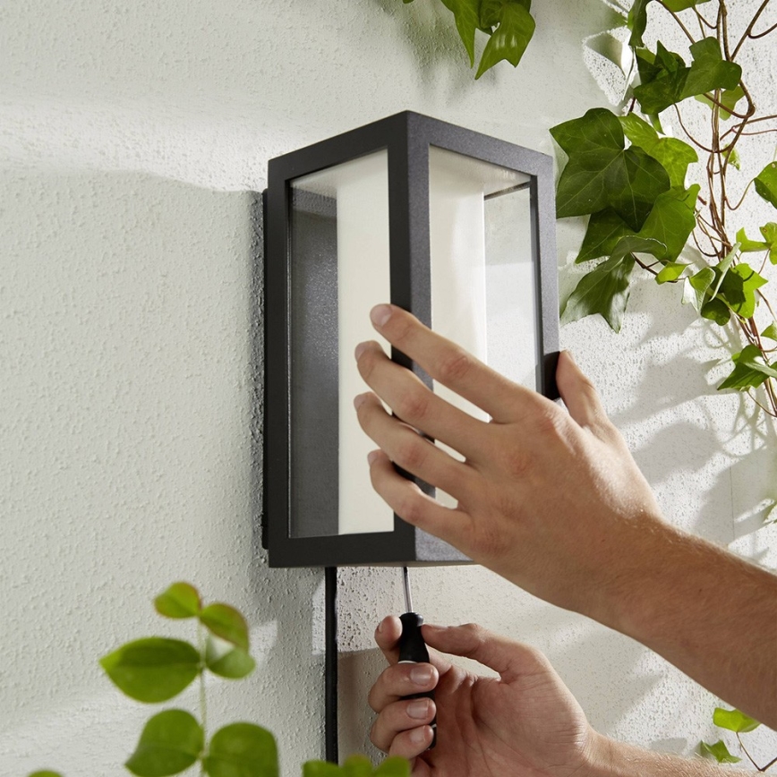 Philips - LED RGBW himmennettävä ulkokäyttöön tarkoitettu seinävalaisin Hue IMPRESS 2xLED/8W/24V 2000-6500K IP44