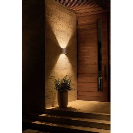 LED RGBW Himmennettävä ulkoseinävalaisin Hue RESONATE 2xLED/8W/230V 2000-6500K IP44