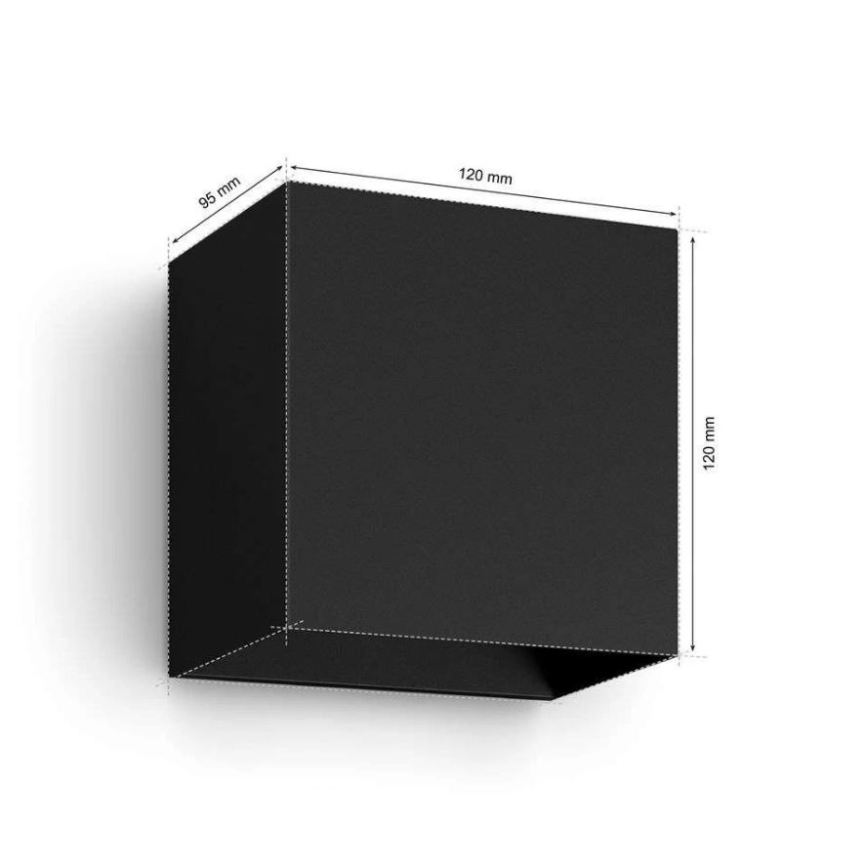 Philips - 2 kpl LED RGBW himmennettävä ulkoseinävalaisin Hue RESONATE LED/8W/230V 2000-6500K IP44