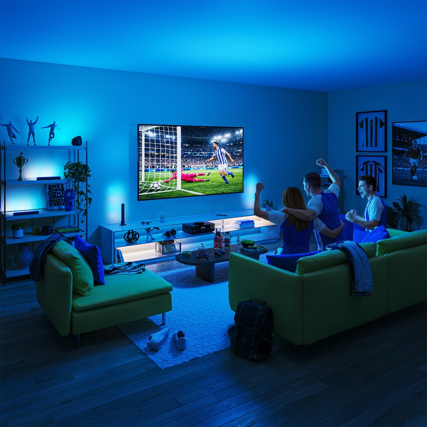 Philips - SETTI 2x LED RGBIC Himennettävä valaisin SMART GRADIENT LED/8W/230V 2700-6500K Wi-Fi
