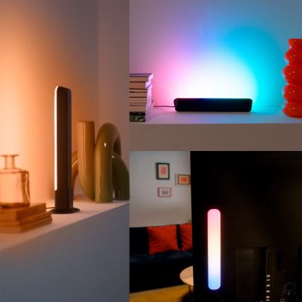 Philips - SETTI 2x LED RGBIC Himennettävä valaisin SMART GRADIENT LED/8W/230V 2700-6500K Wi-Fi