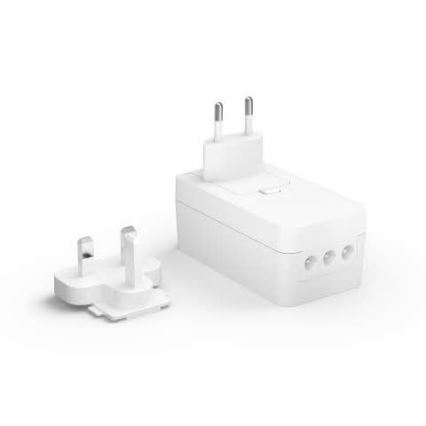 Philips - SETTI 2x himmennettävä LED RGB pöytävalaisin Hue PLAY LED/6W/230V valkoinen