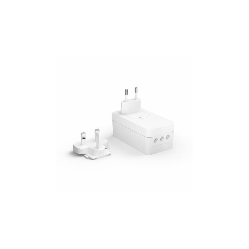 Philips - SETTI 2x himmennettävä LED RGB pöytävalaisin Hue PLAY LED/6W/230V valkoinen