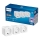 Philips - 3 kpl Schuko-älypistorasia, 2300 W, Wi-Fi