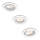 Philips - 3 kpl setti: PERIDOT upotettava kattovalaisin 1xGU10/7W/230V, valkoinen